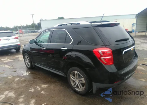 2016 Chevrolet Equinox Ltz from USA, damaged, VIN 2GNALDEK9G6223806